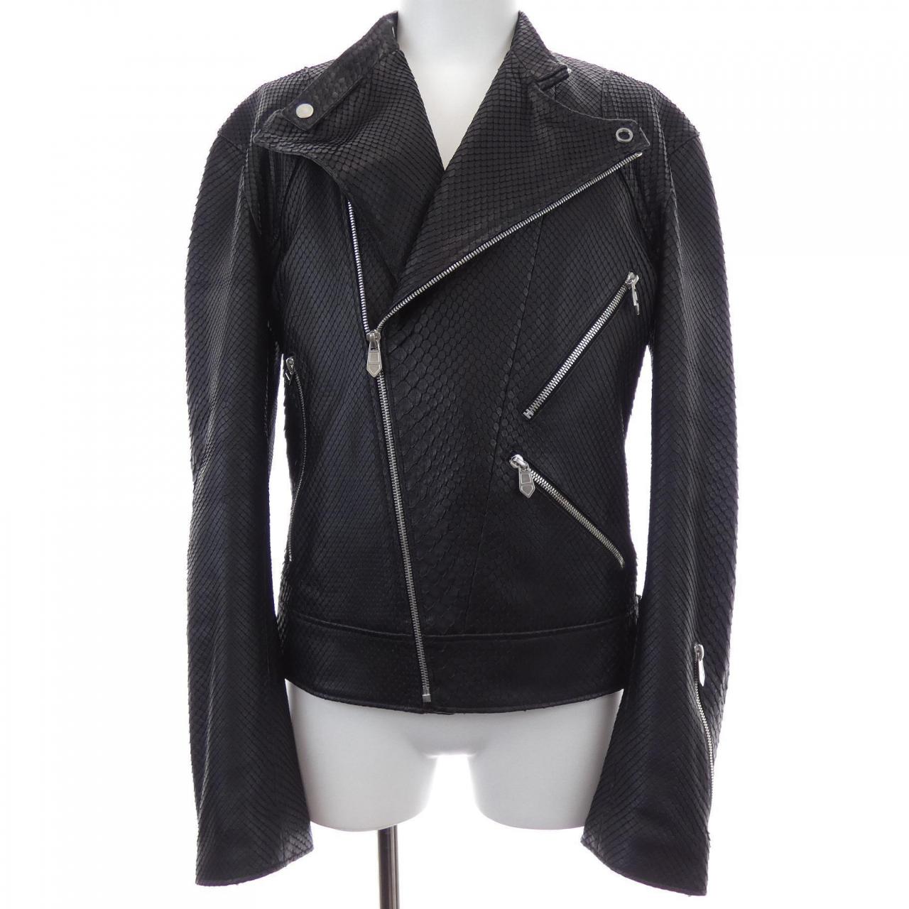 エルメス HERMES OD-0832 レザージャケット