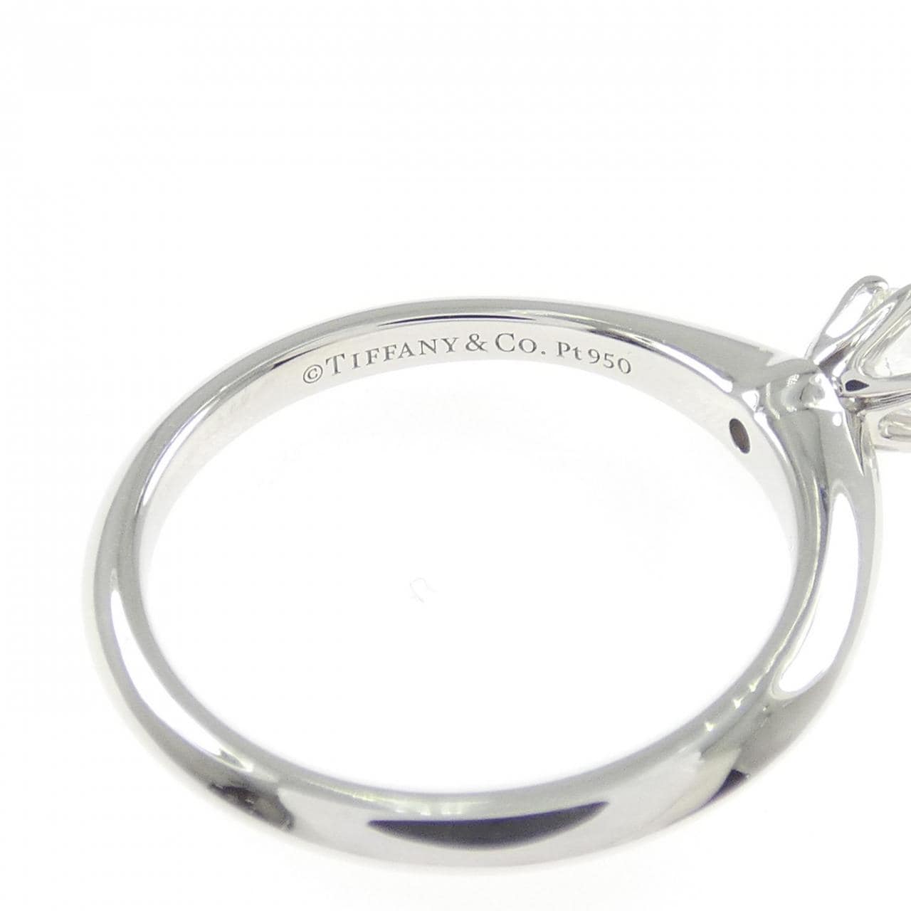 ティファニー クラシックソリティア リング 0.25CT I VS1 3EXT