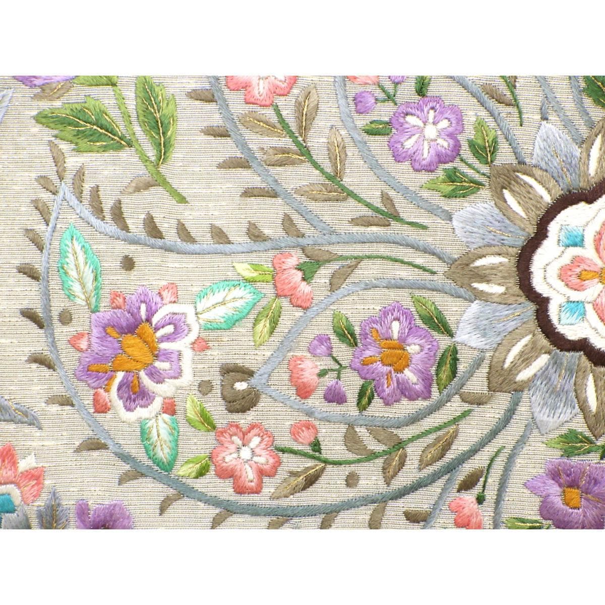 【未使用品】袋帯　刺繍加工