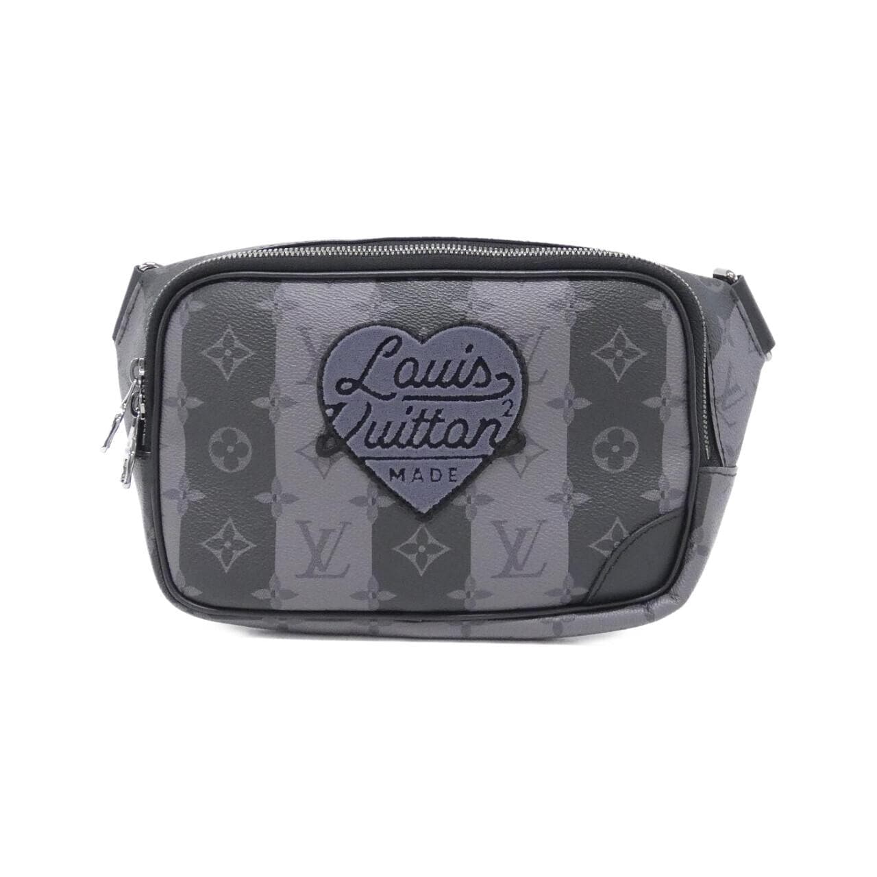 ルイヴィトン モノグラム ストライプ エクリプス(LVスクエアード) モジュラー スリングバッグ M59338 ボディバッグ