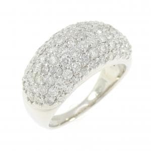 PT900 パヴェ ダイヤモンド リング 2.00CT
