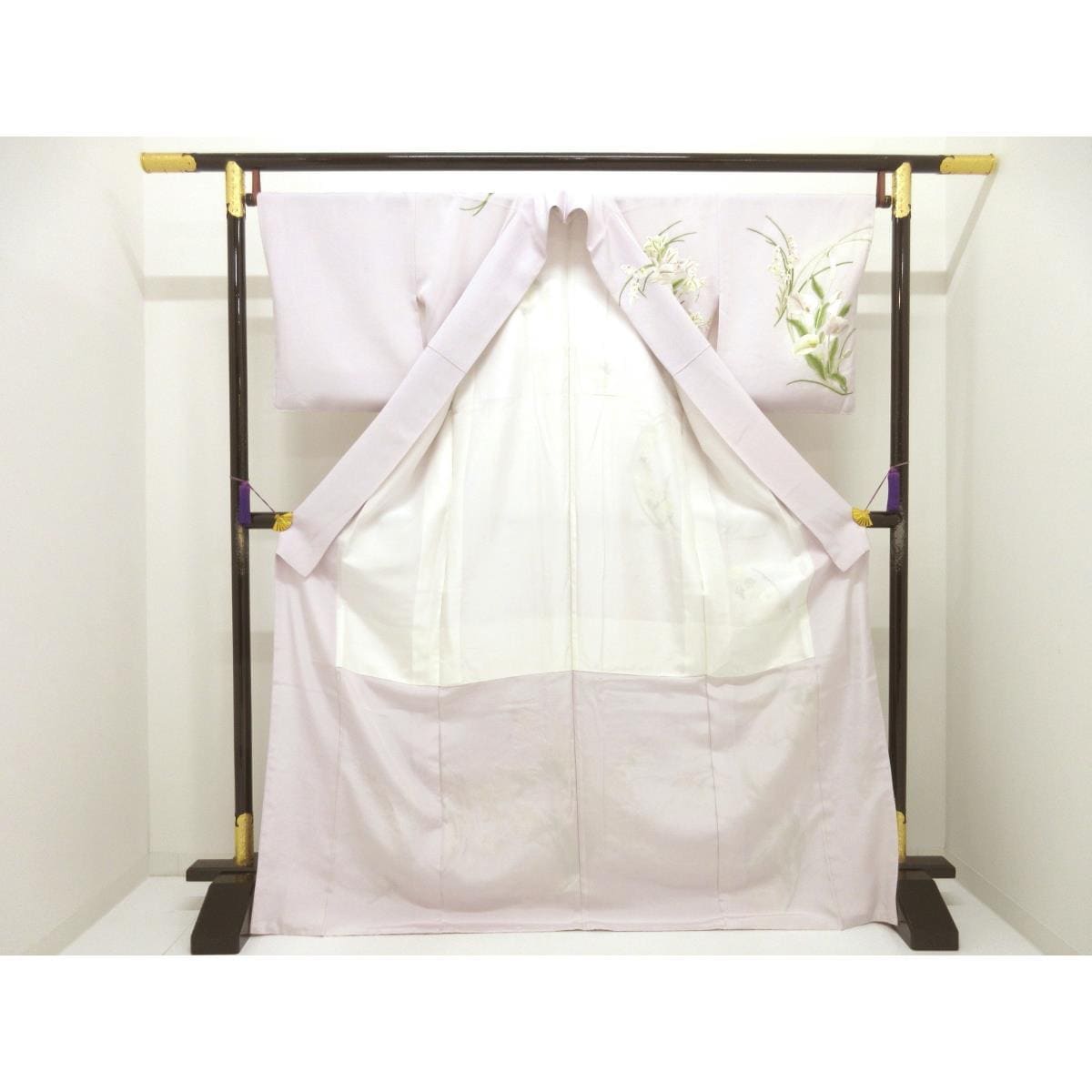 訪問着　刺繍加工