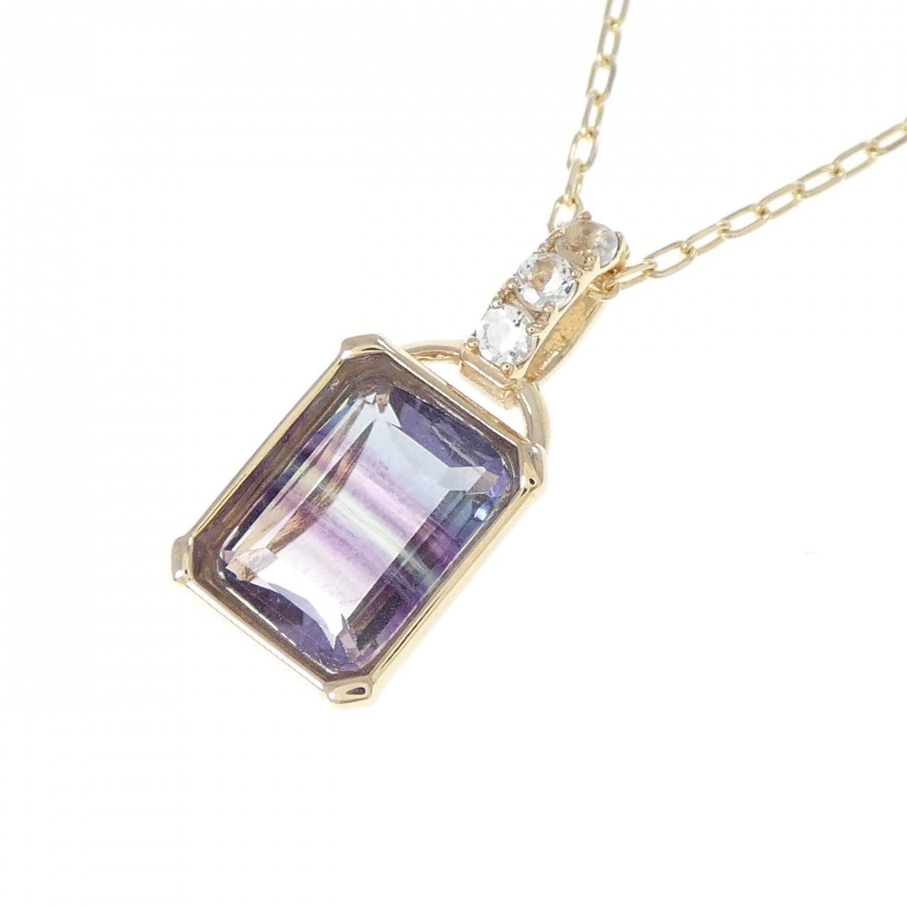 スタージュエリー フローライト ネックレス