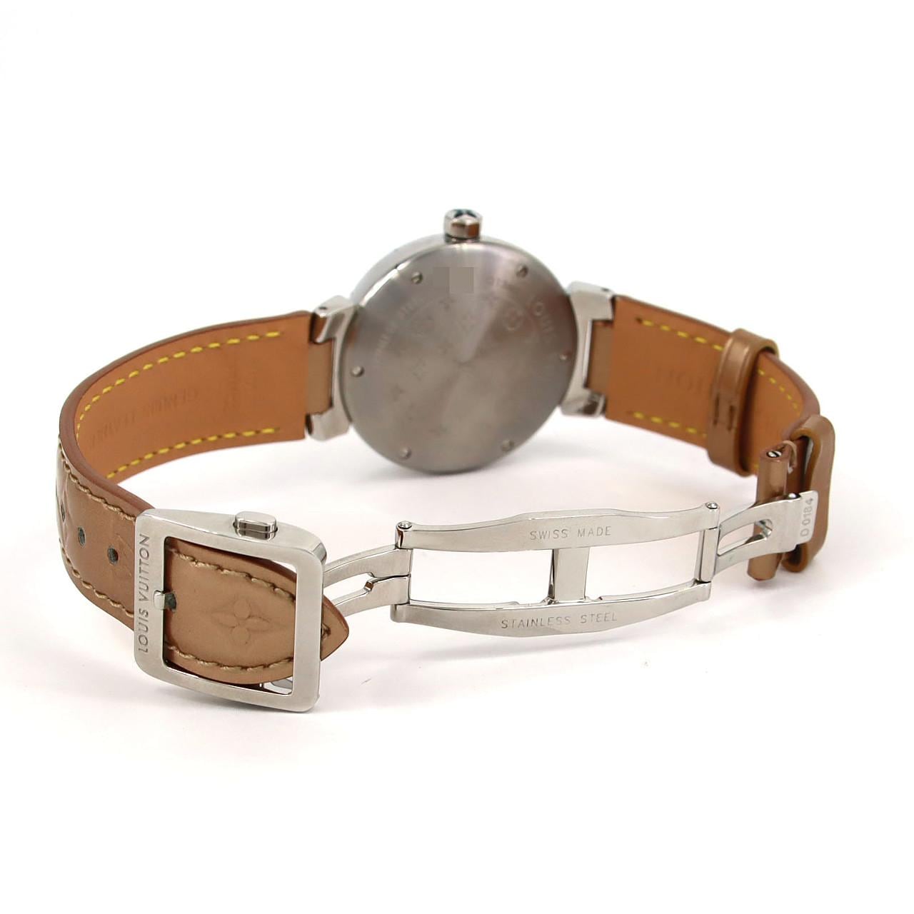 ルイヴィトン タンブール･11P･サークルD･ラグD4P Q13MS SS クォーツ