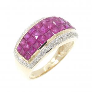 10KYG/10KWG ルビー リング