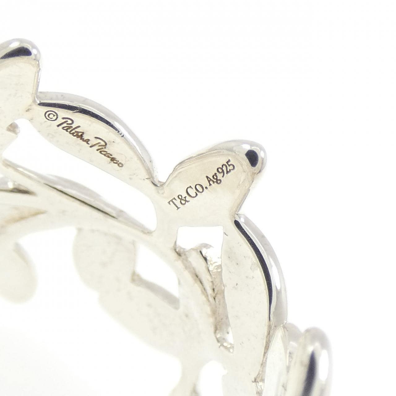 ティファニー オリーブリーフ リング