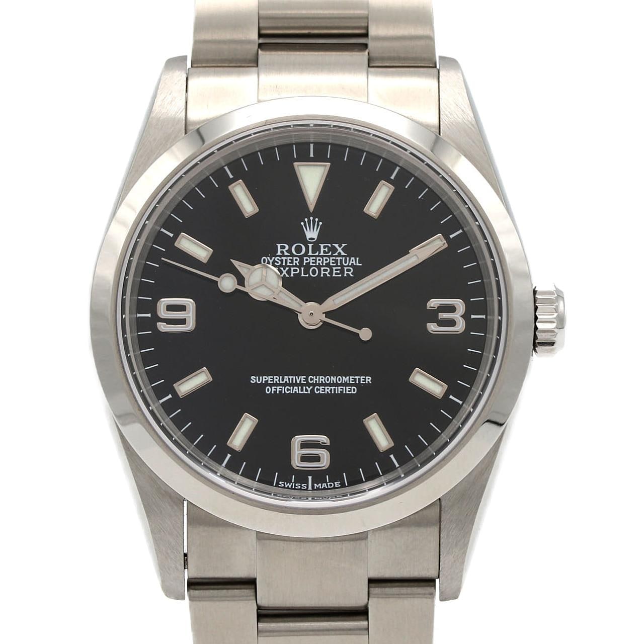 ロレックス エクスプローラーI 114270 SS 自動巻 K番