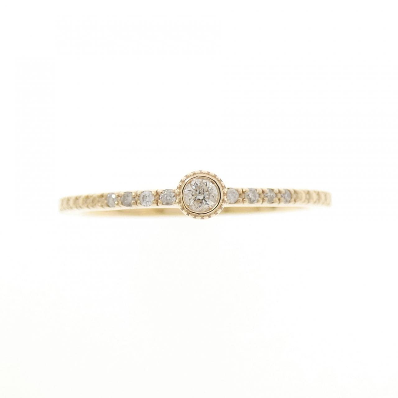 アガット ダイヤモンド リング 0.05CT