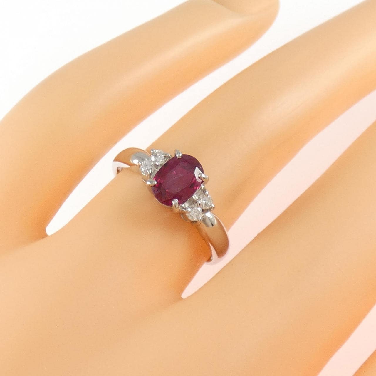 PT900 ルビー リング 0.90CT
