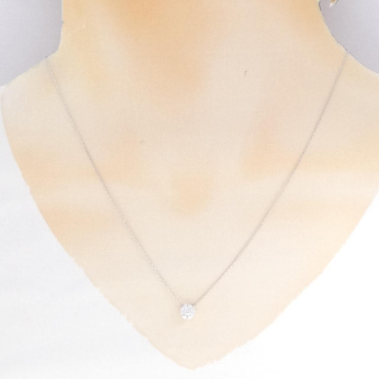 ヴァンドーム ダイヤモンド ネックレス 0.13CT