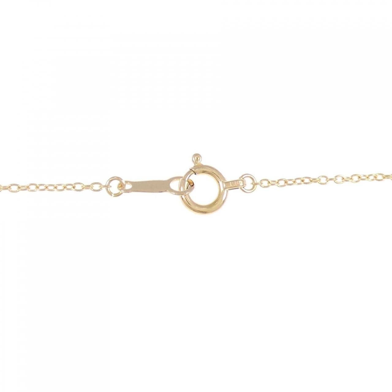 K18PG ダイヤモンド ネックレス 0.30CT