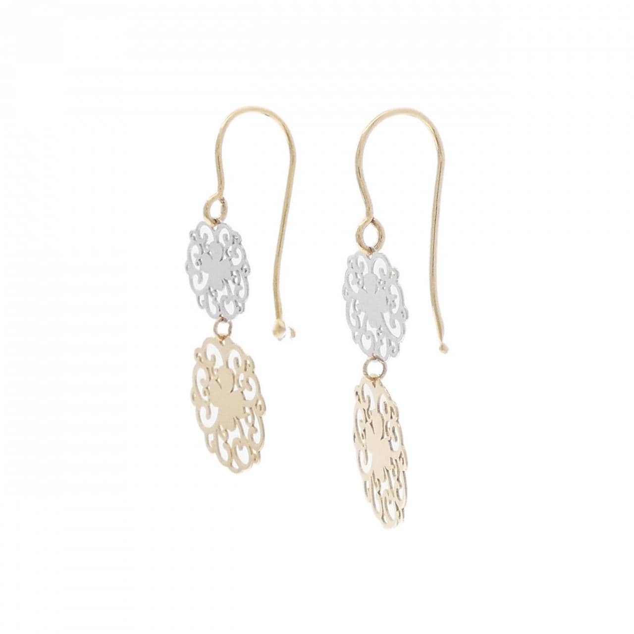 [BRAND NEW] K18YG/K18WG earrings