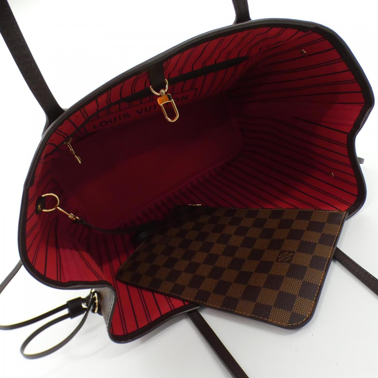 LOUIS VUITTON Damier Neverfull MM N41358 bag