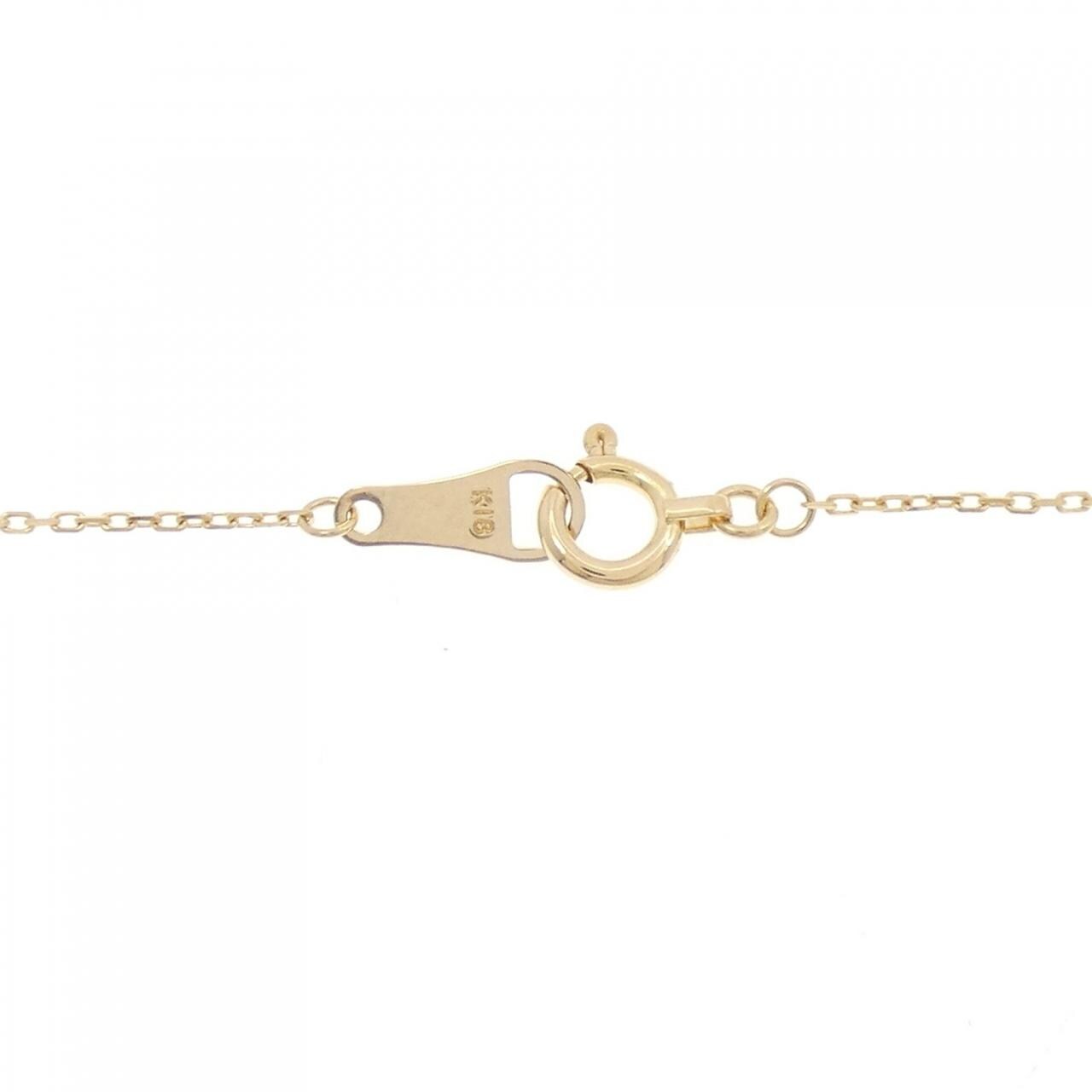 アガット ダイヤモンド ネックレス 0.05CT