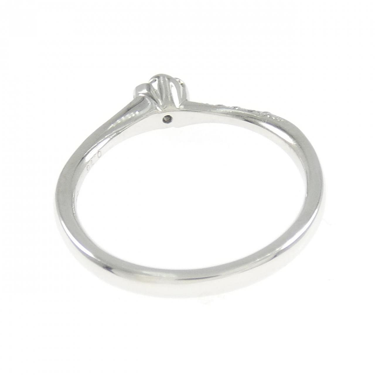 PT950 ダイヤモンド リング 0.15CT