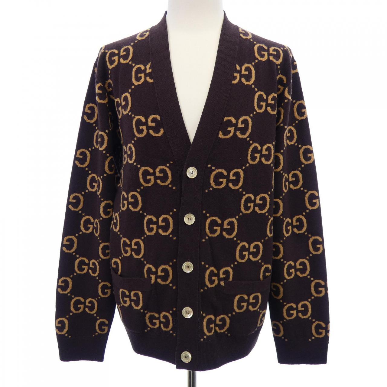 グッチ GUCCI GGパターン　GGウールジャガードカーディガン 694758 XKCC5 カーディガン