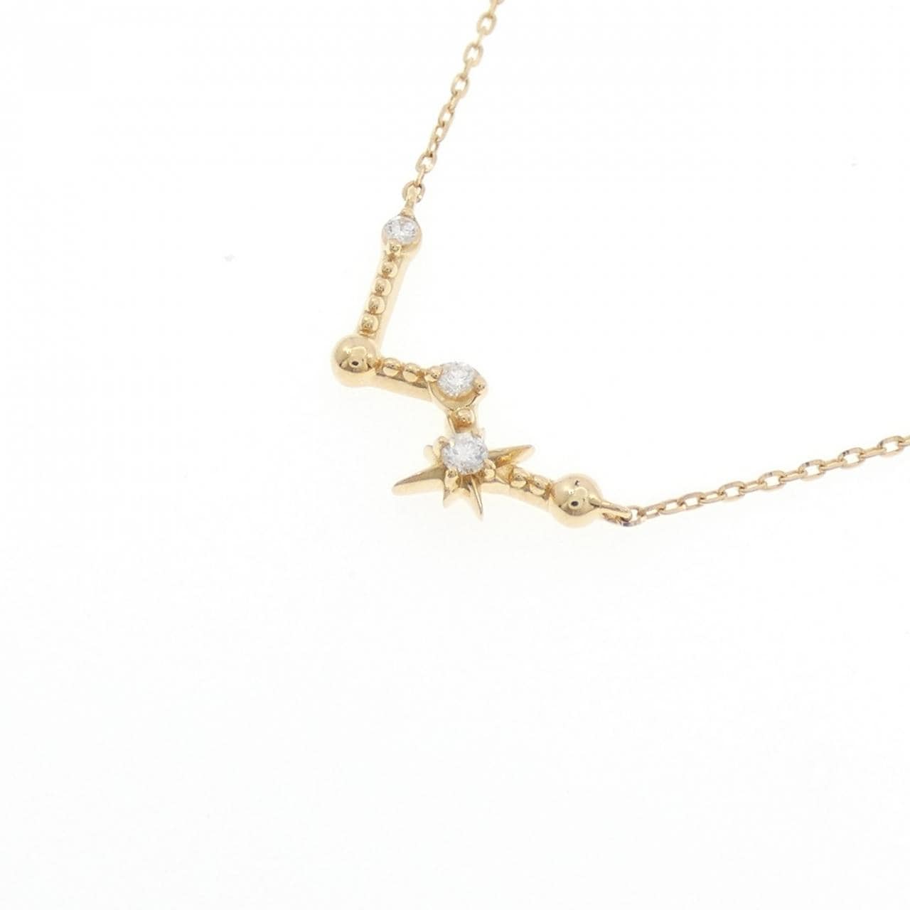 スタージュエリー ダイヤモンド ネックレス 0.03CT