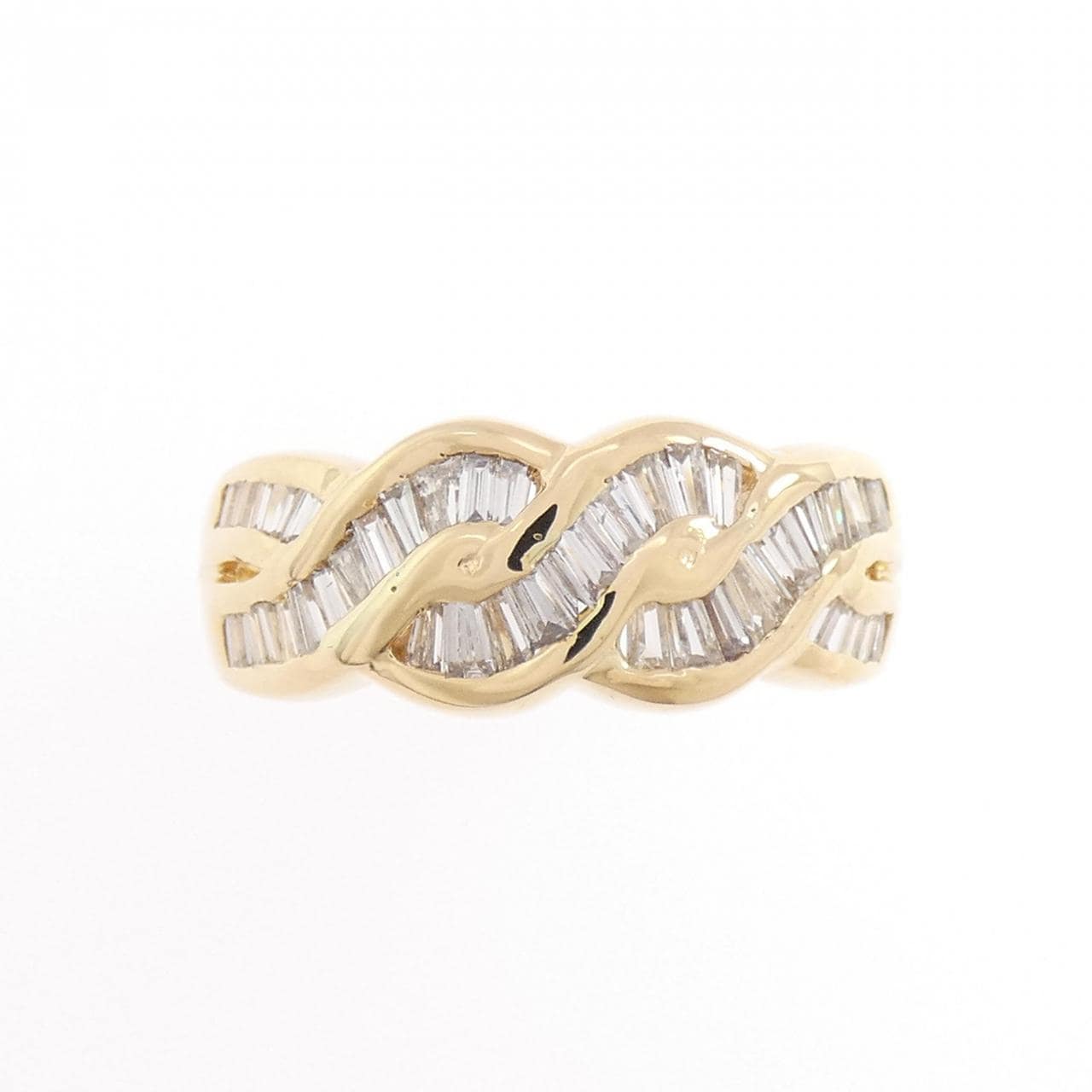 K18YG ダイヤモンド リング 0.69CT