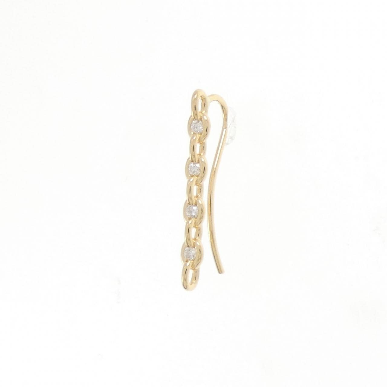 トーカティブ ダイヤモンド ピアス 0.036CT 片耳