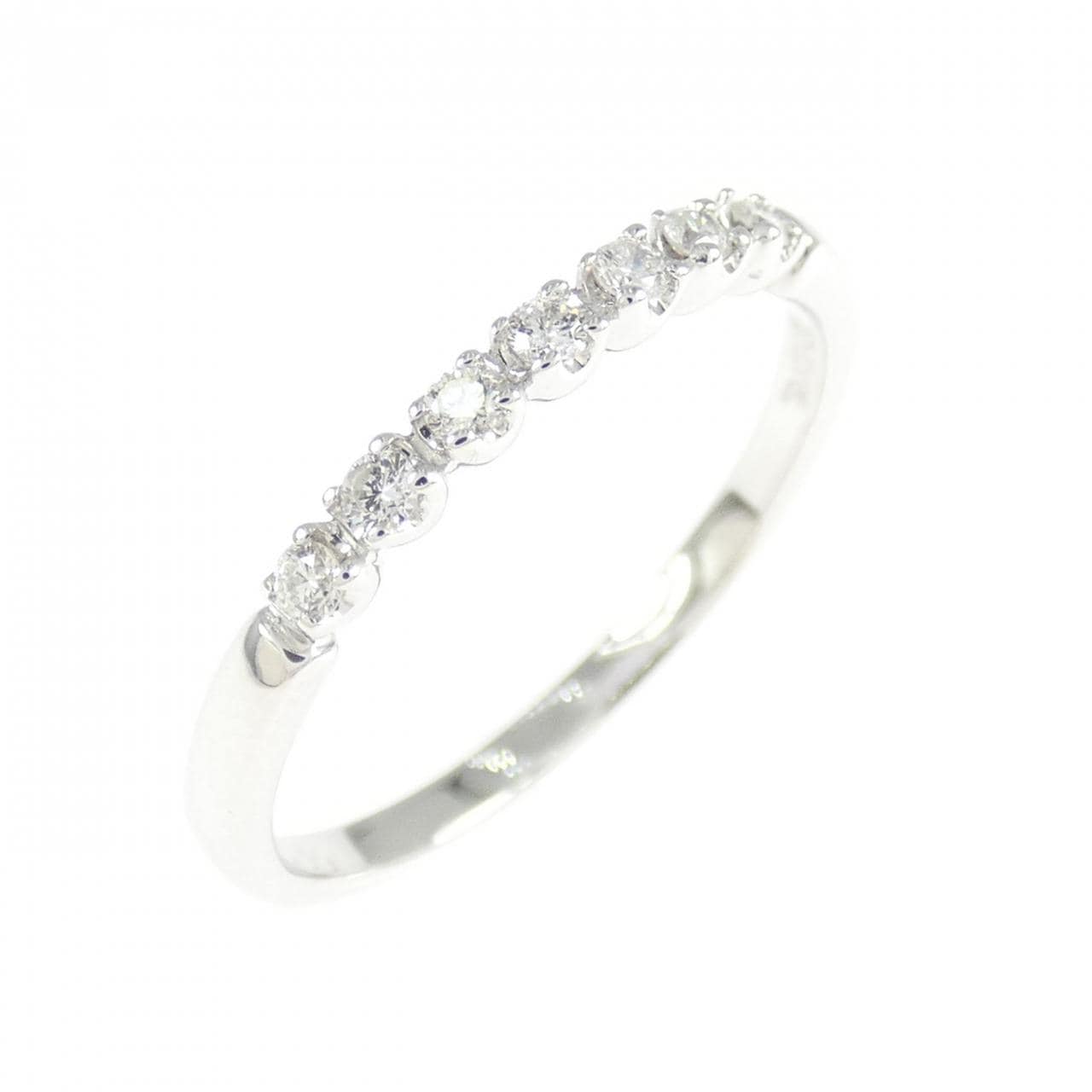 K14WG ダイヤモンド リング 0.09CT