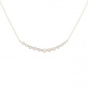 K18PG ダイヤモンド ネックレス 0.50CT