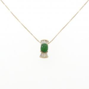 K18YG ヒスイ ネックレス