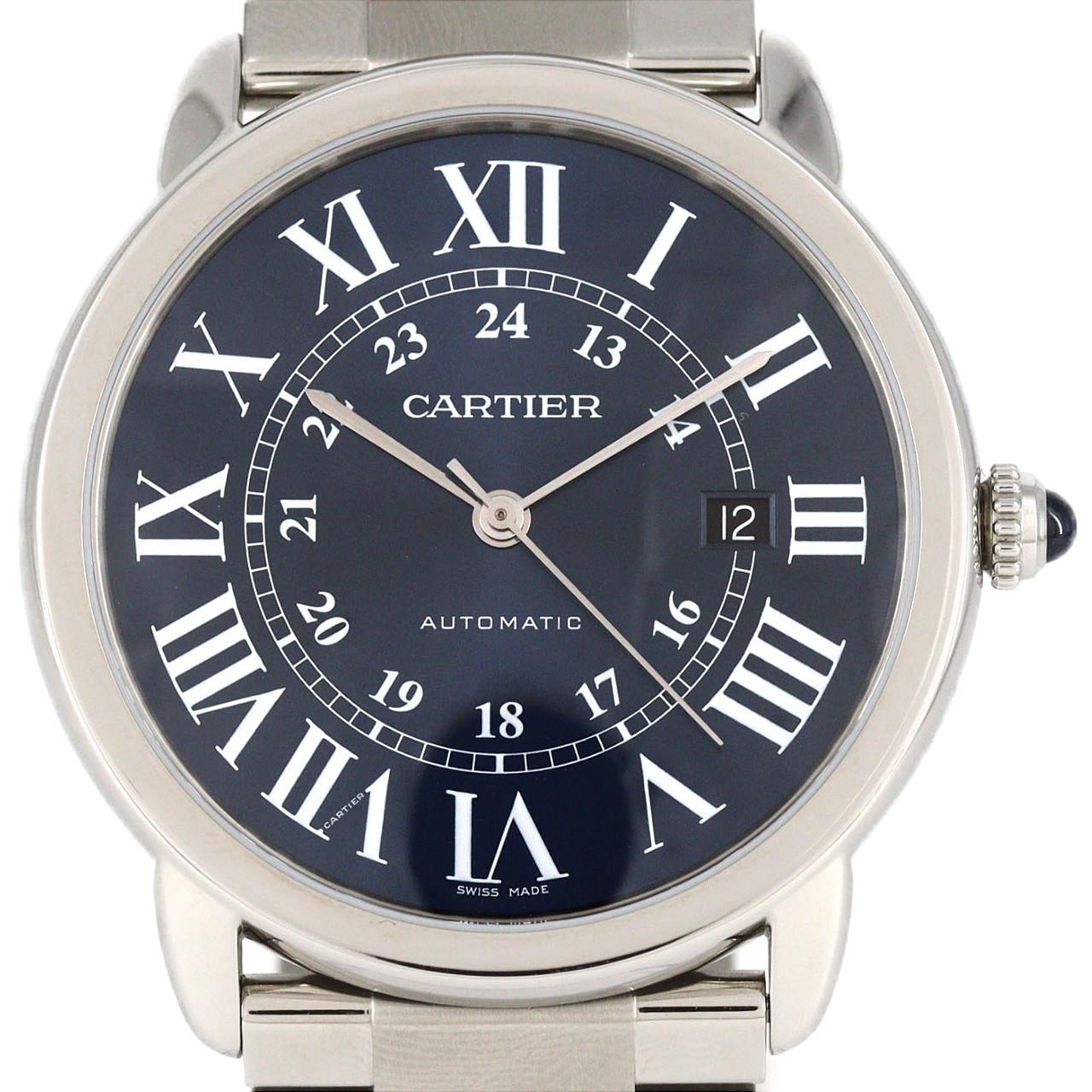 カルティエ ロンドソロXL WSRN0023 SS 自動巻