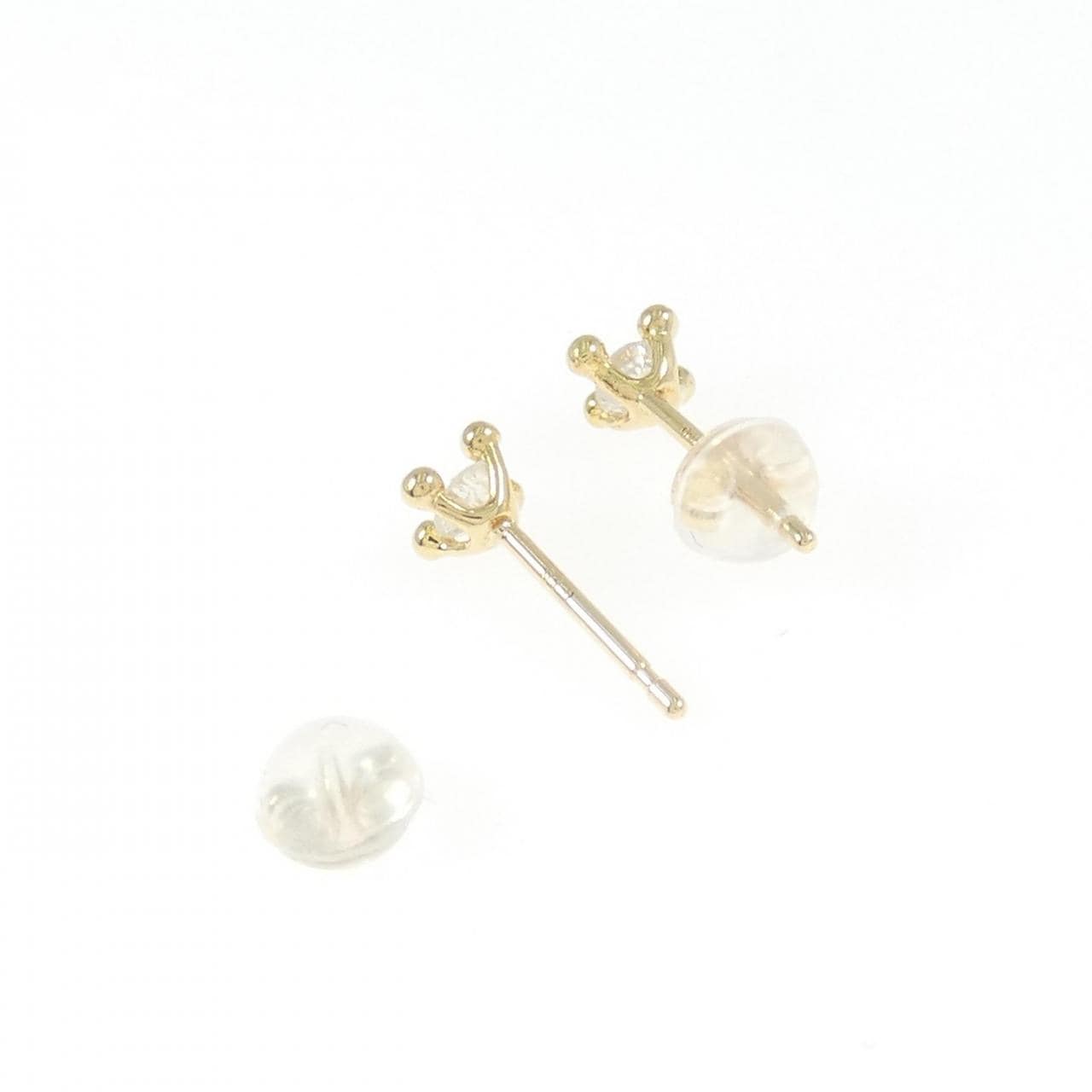 K18YG ダイヤモンド ピアス 0.20CT