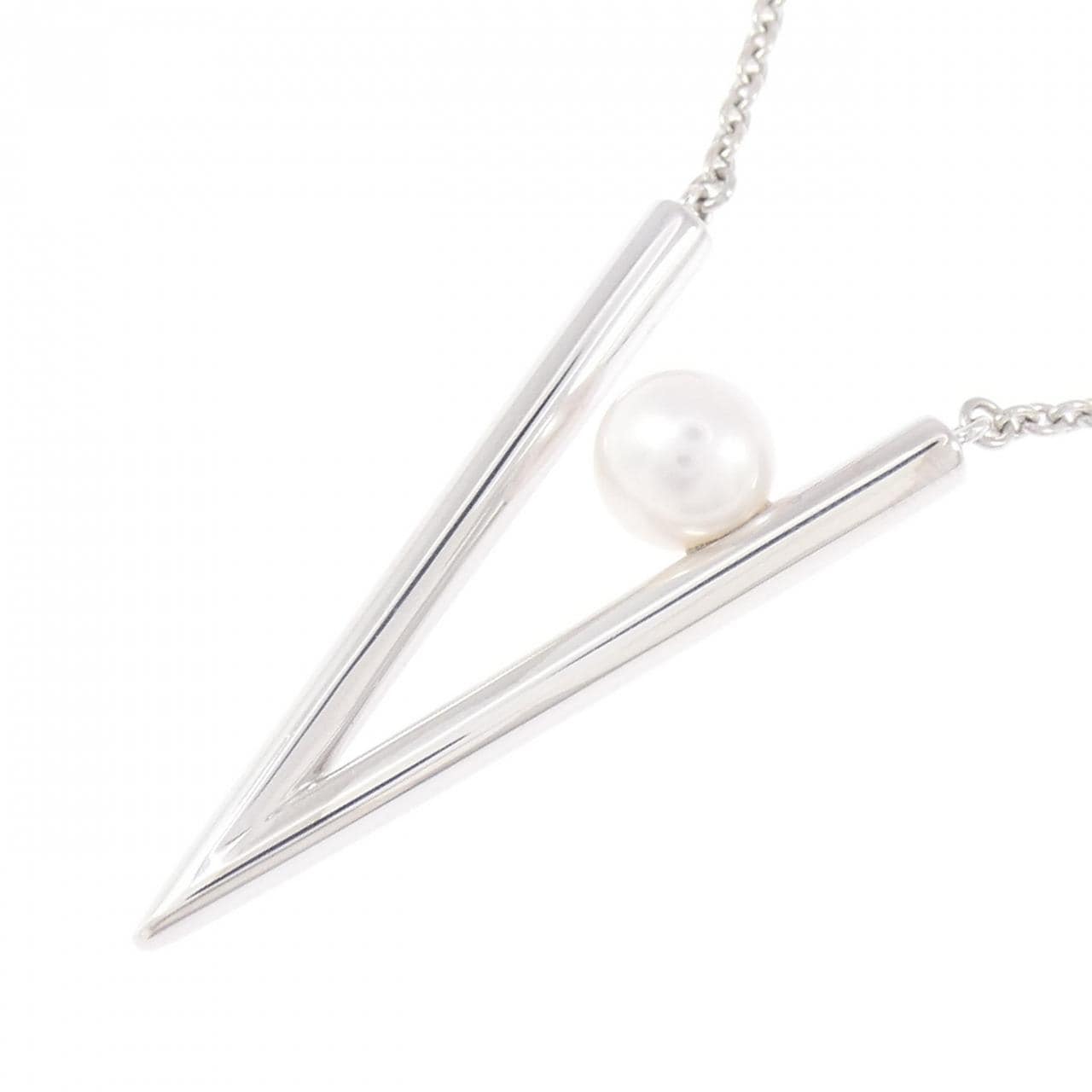 ミキモト V コード ネックレス 7mm