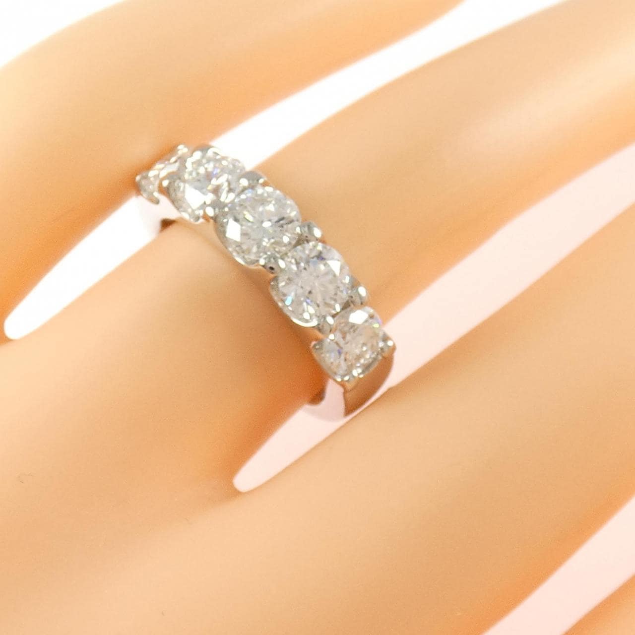 PT900 ダイヤモンド リング 2.127CT G SI1-2 Good