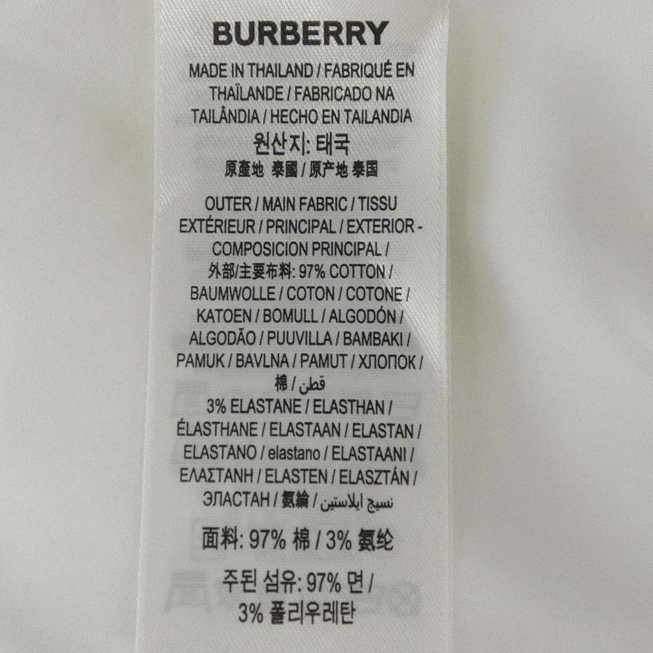 バーバリー BURBERRY 8050263 S／Sシャツ