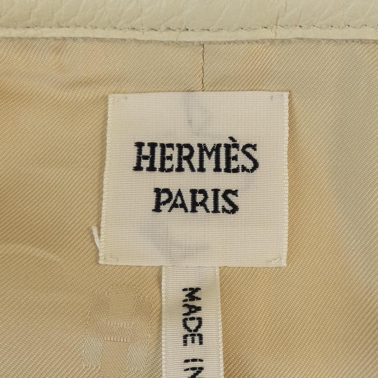 エルメス HERMES クルードセル レザーミニスカート キルティングディティール 4H1300D2 スカート