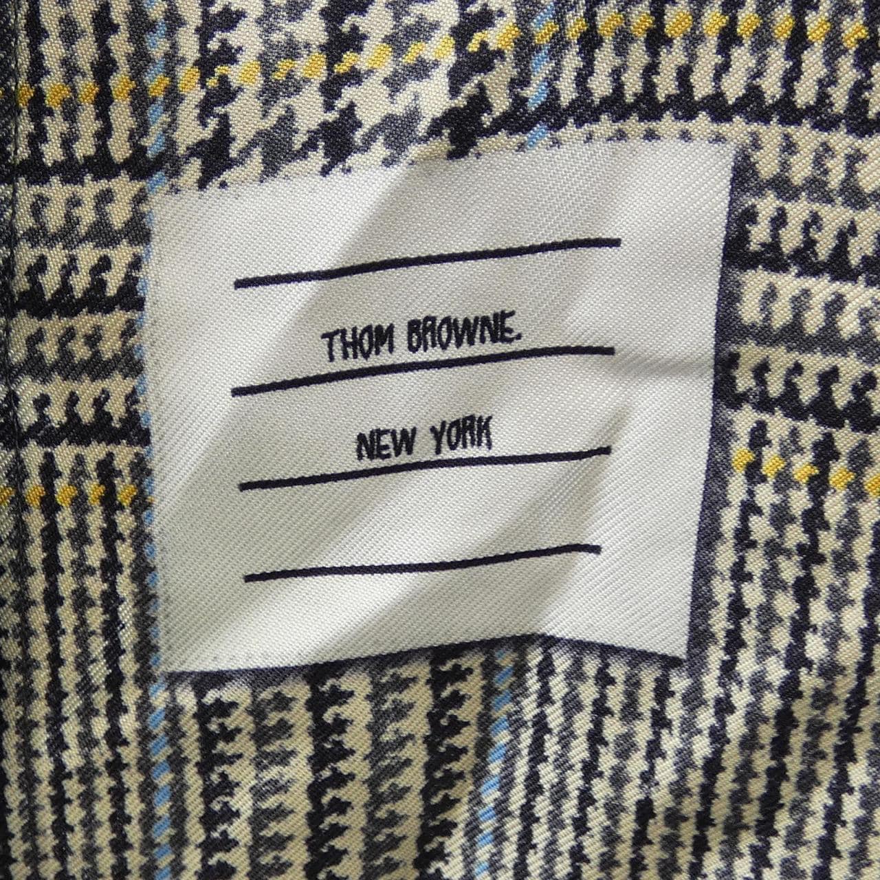 トムブラウン THOM BROWNE ハンティング ツイード シルクツイル FLL210A シャツ