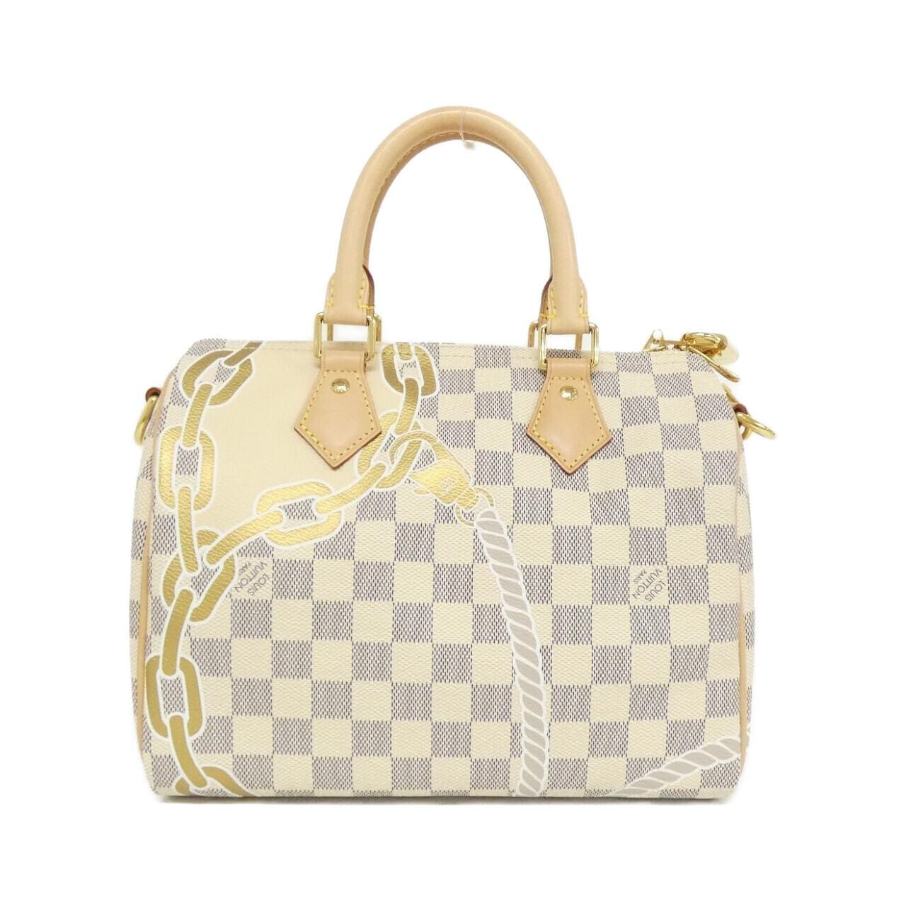 ルイヴィトン ダミエ アズール(ロープアンドチェーン) スピーディ バンドリエール 25cm N40473 ボストンバッグ