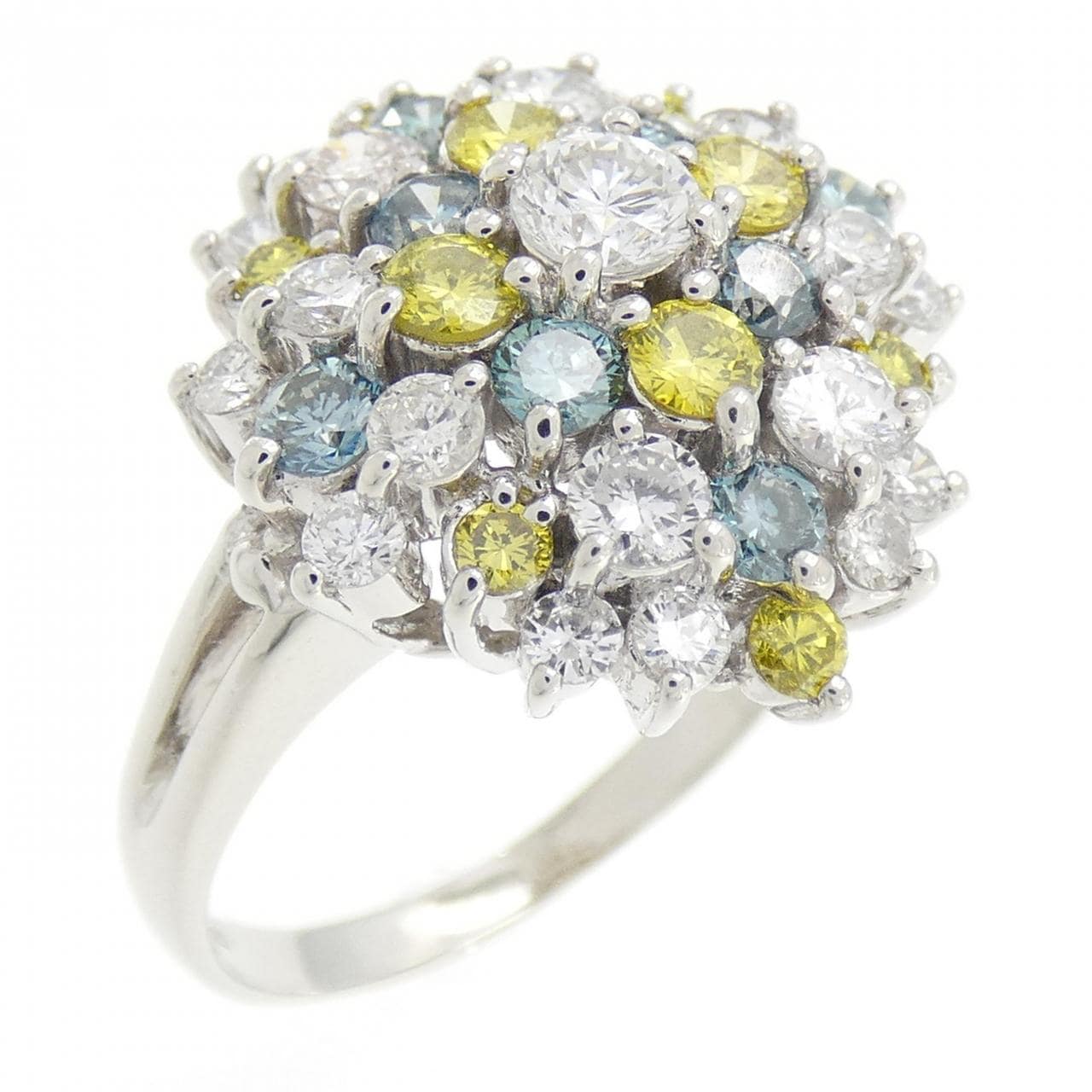 PT900 ダイヤモンド リング 2.22CT