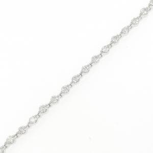 K18WG ダイヤモンド ブレスレット 2.00CT