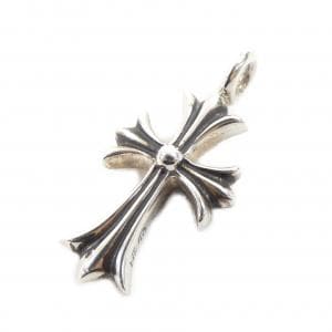 クロムハーツ CHROME HEARTS TINY CH CROSS F PAVE BLU SAPH SNGL SIDE 202033746SLVXXX014 ペンダント