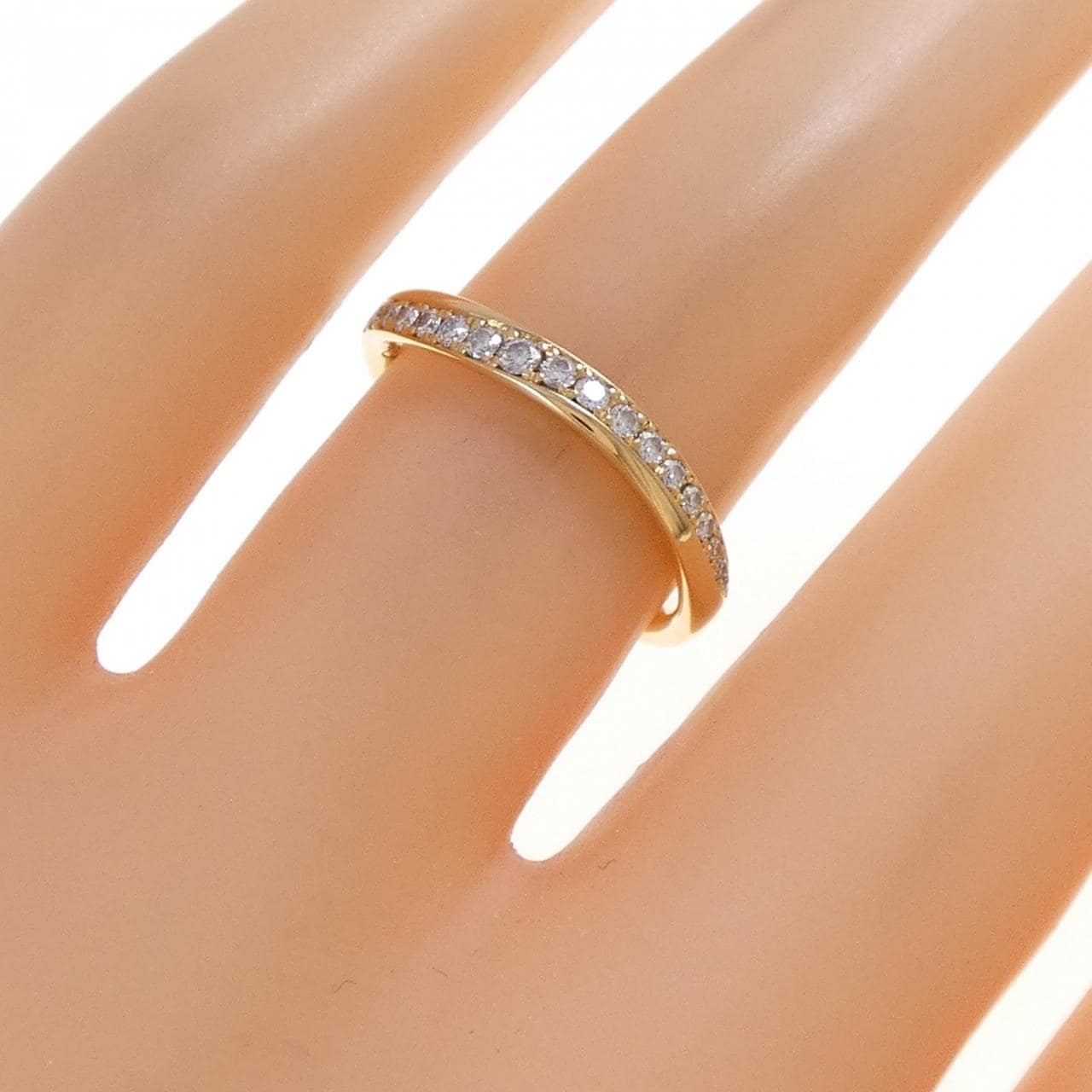 K18YG ダイヤモンド リング 0.16CT