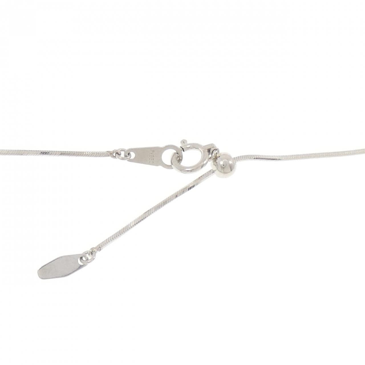 PT900/PT850 ダイヤモンド ネックレス 1.005CT L SI2 ファンシーカット