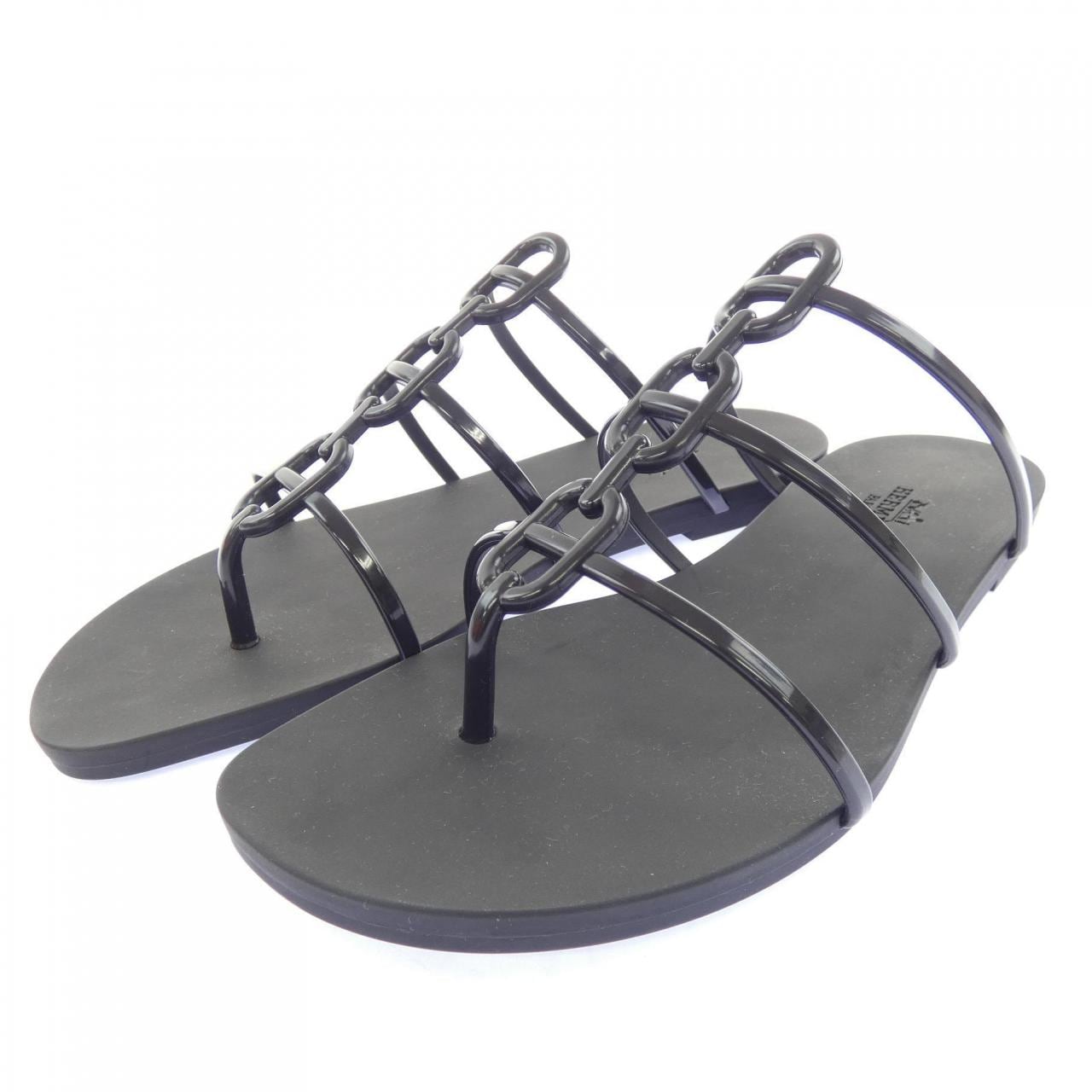 エルメス HERMES ミコノス MYKONOS シェーヌダンクル 261179Z サンダル