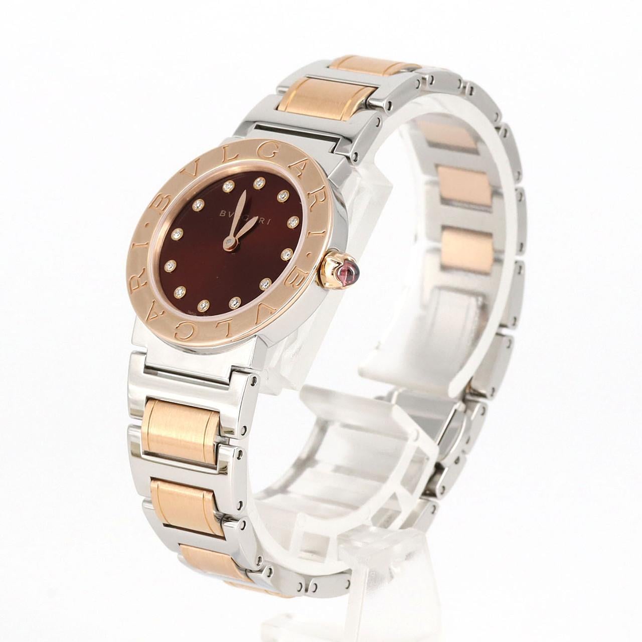 BVLGARI BVLGARI BVLGARI PG Combi 12P BBLP26SG/BBL26C11SPG/12 SSxPG Quartz