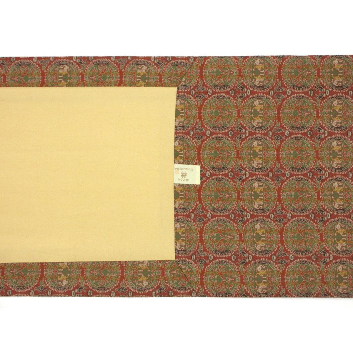 名古屋帯　【龍村美術織物】開き名古屋　全通柄