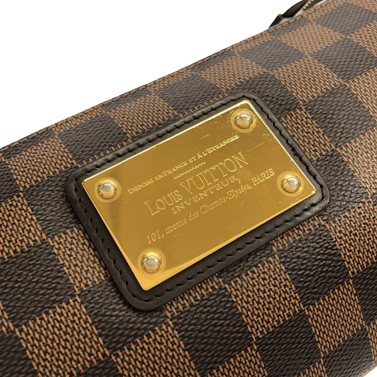 ルイヴィトン ダミエ エヴァ N55213 ショルダーバッグ