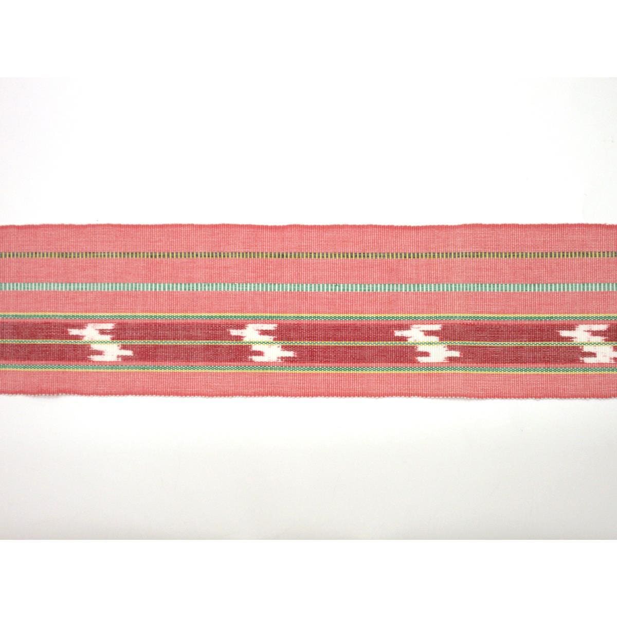 【新品】半幅帯　ミンサー