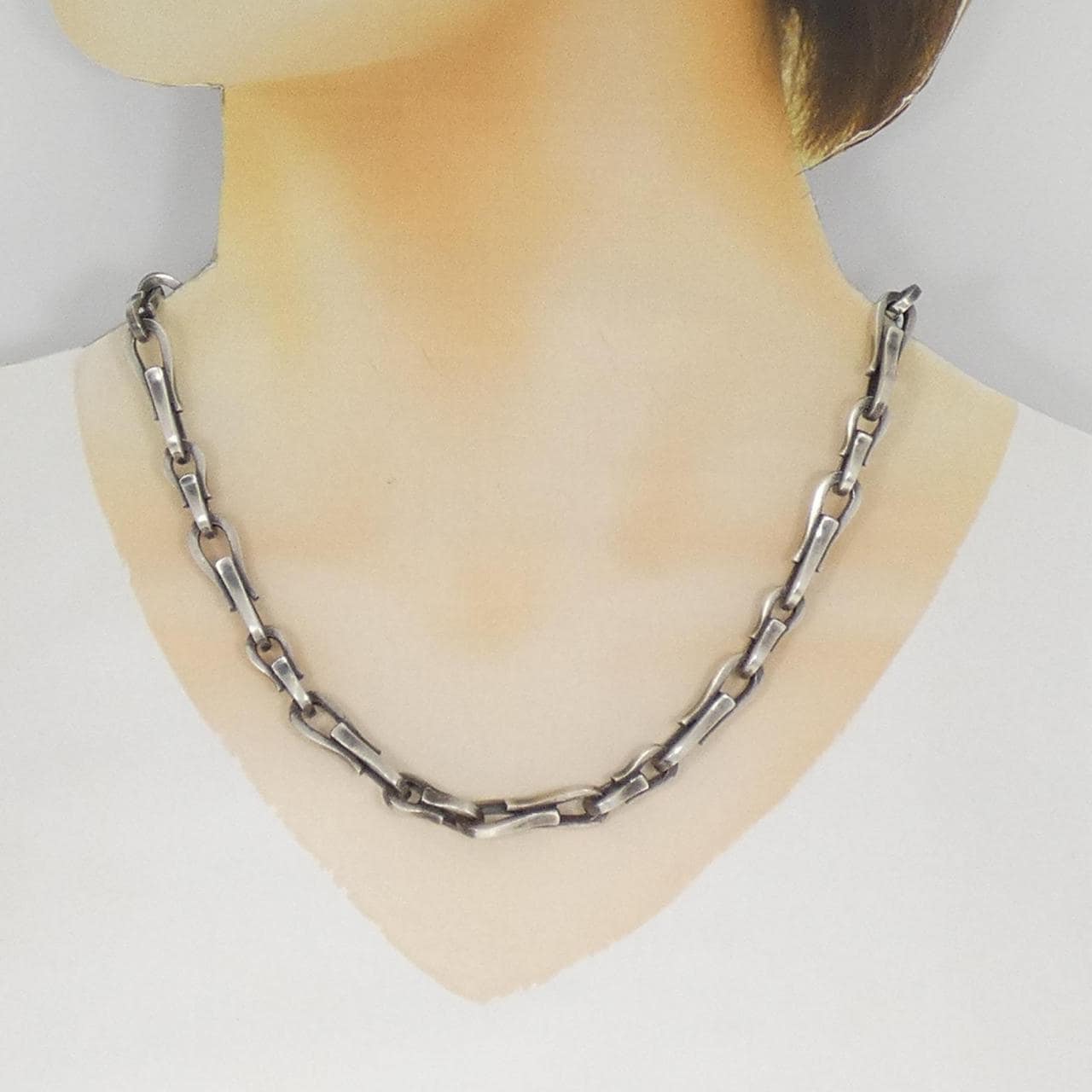 ハム 925/K18YG ネックレス