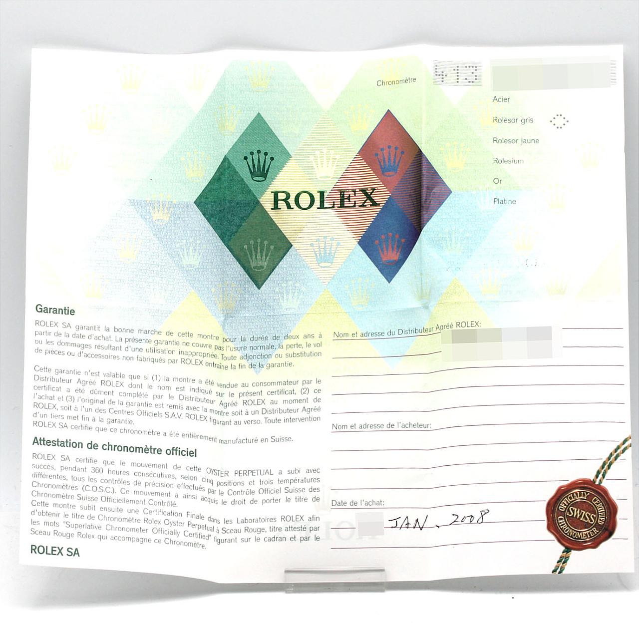 ロレックス デイトジャスト 116234 SSxWG 自動巻 Z番