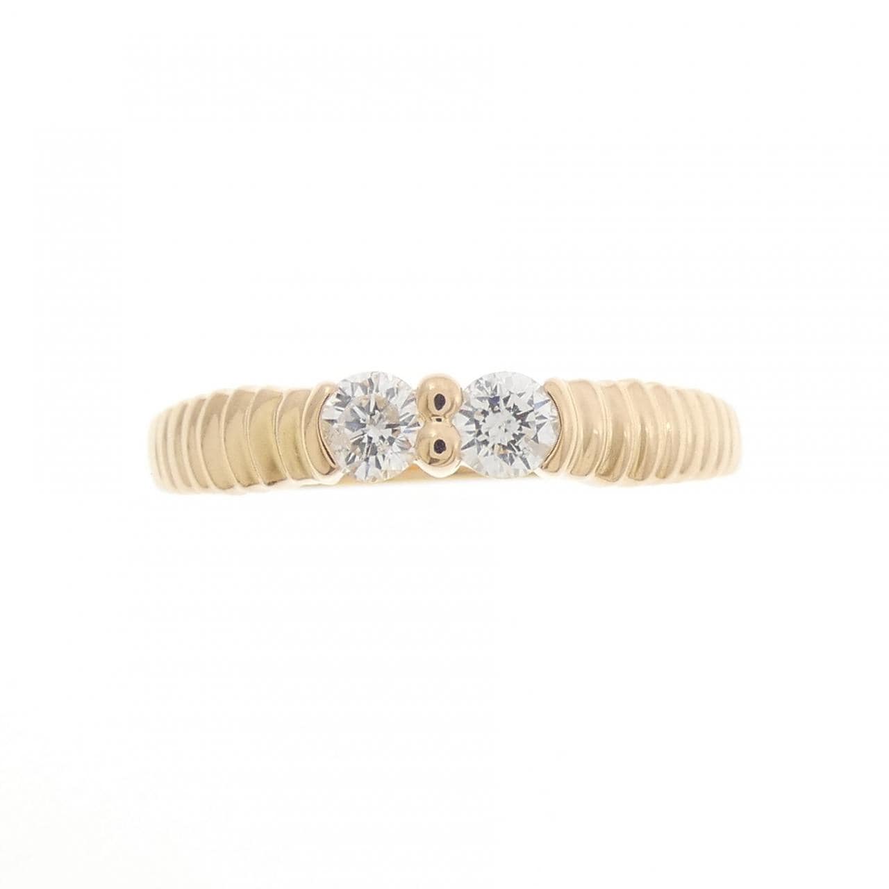 K18PG ダイヤモンド リング 0.22CT