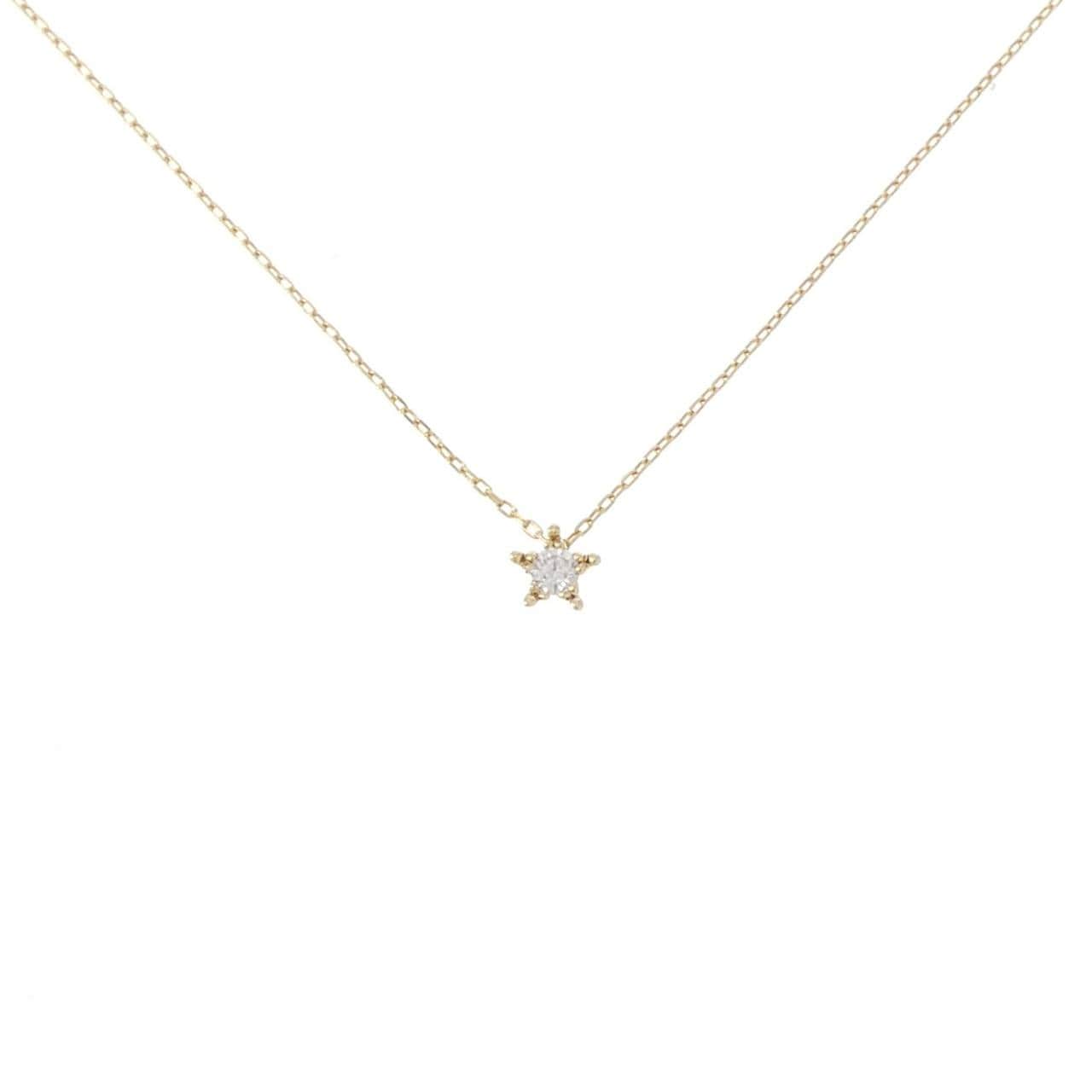 スタージュエリー ダイヤモンド ネックレス 0.04CT