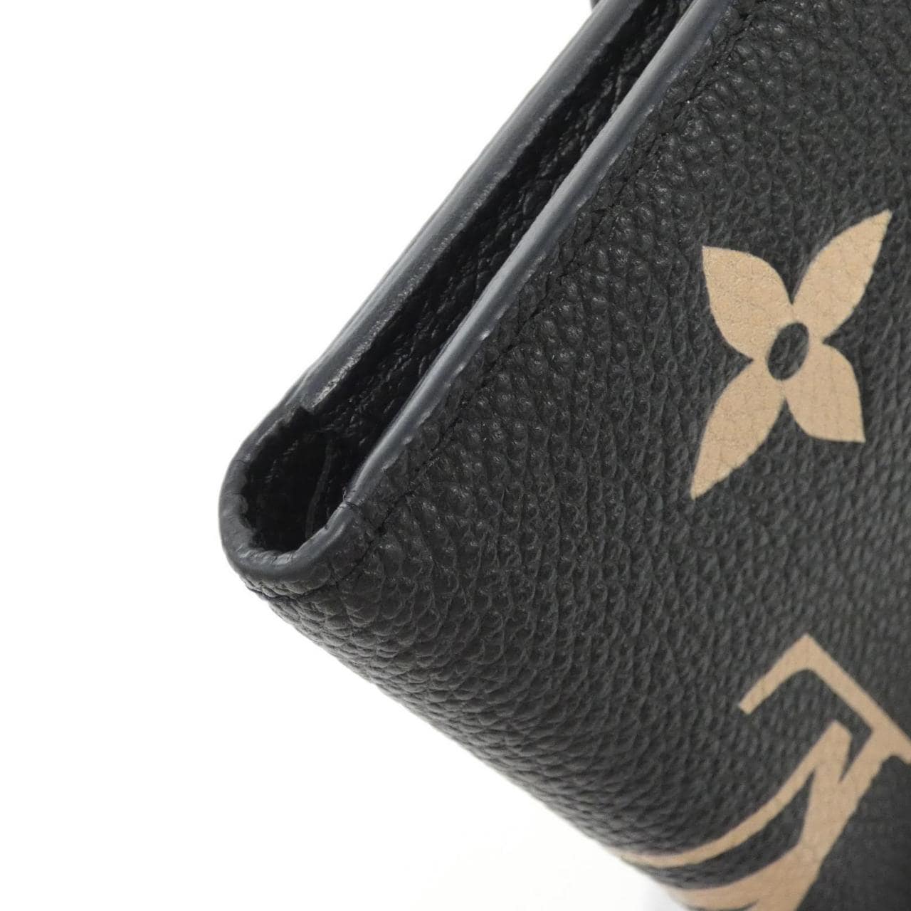 LOUIS VUITTON Bicolor Monogram Empreinte Portefeuille Victorine M80968 Wallet