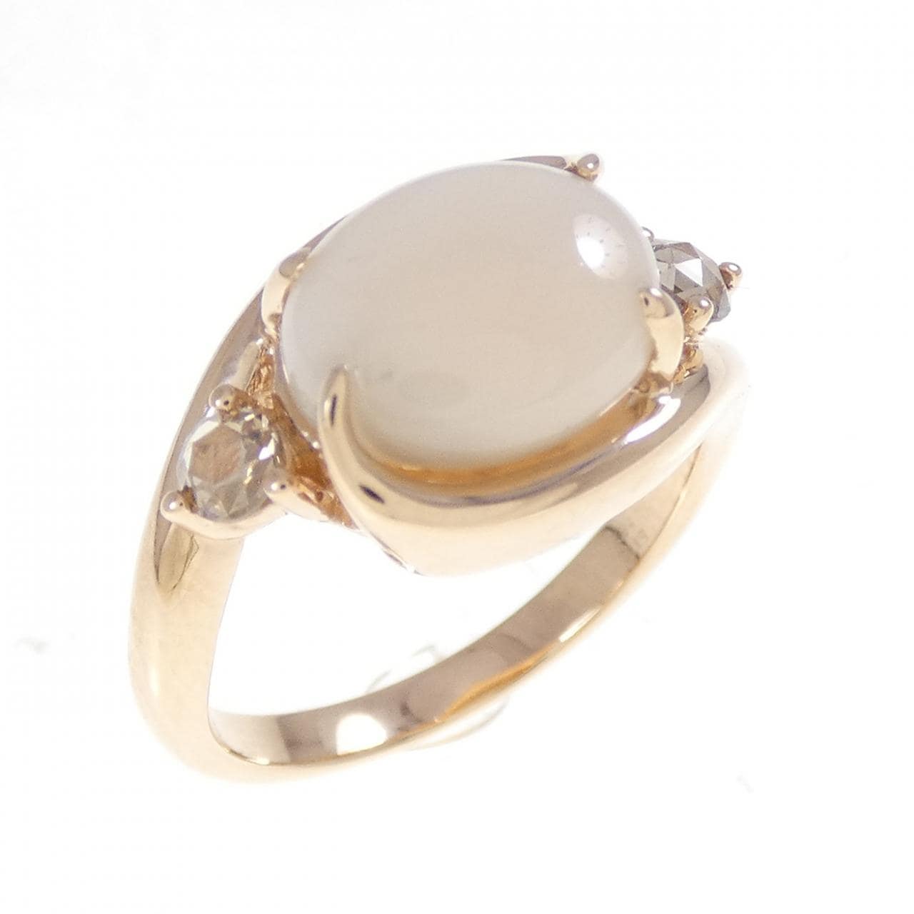 K18PG サンゴ リング 2.94CT